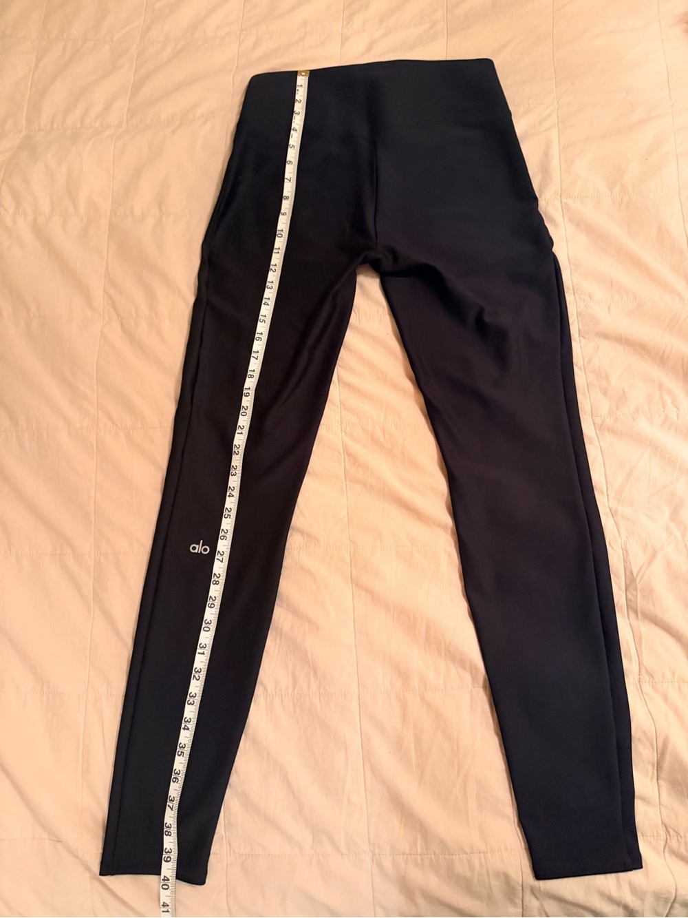 ALO airlift high waist sleek Black Performance Leggings size Large - Picture 8 of 8